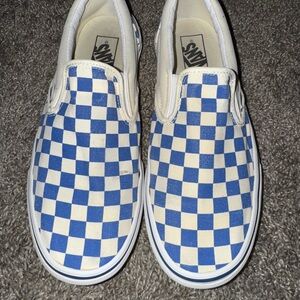 Vans Blue Checkered